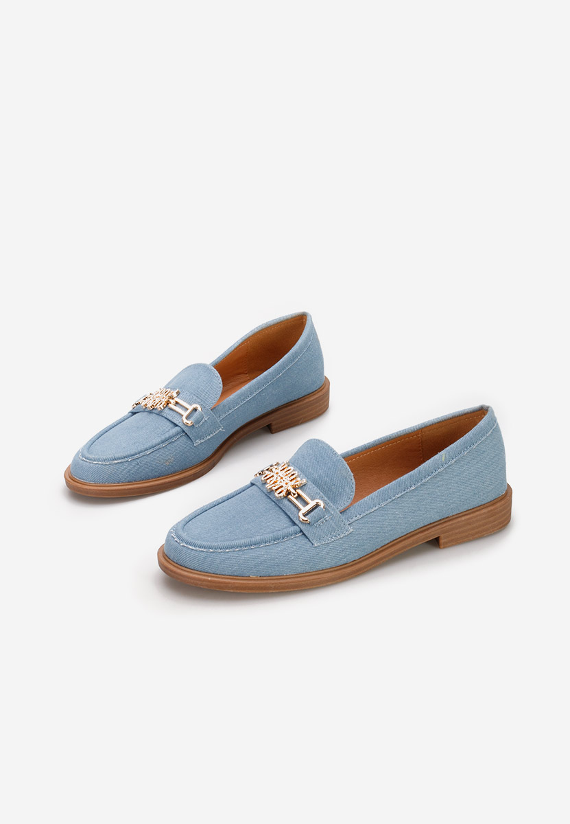 Mocasini dama Almatea albastri