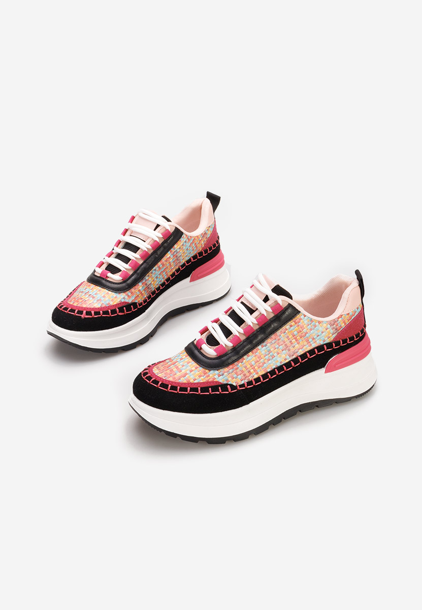 Sneakers cu platformă Ellana multicolori