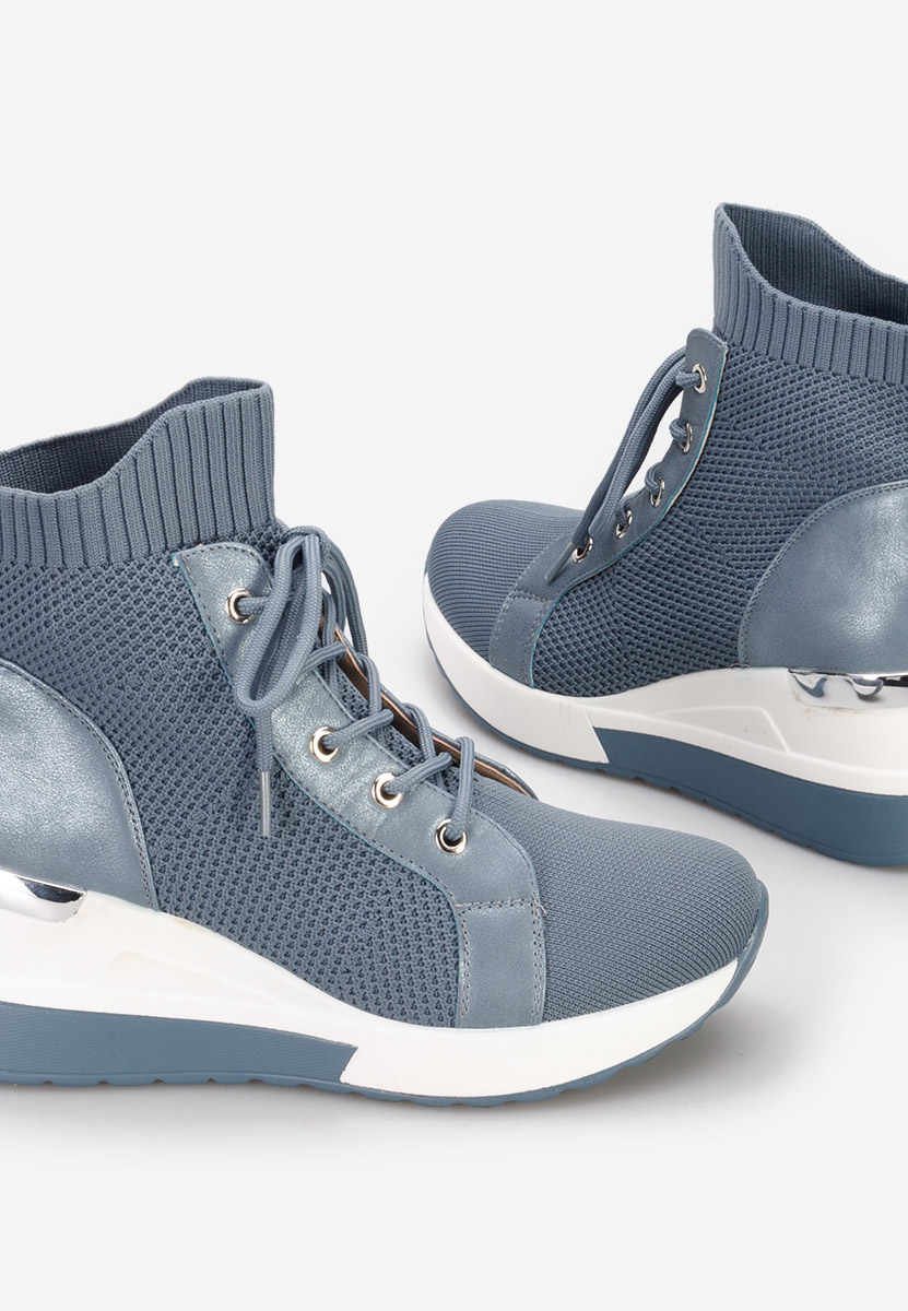 Sneakers cu platforma Midian V2 albastri