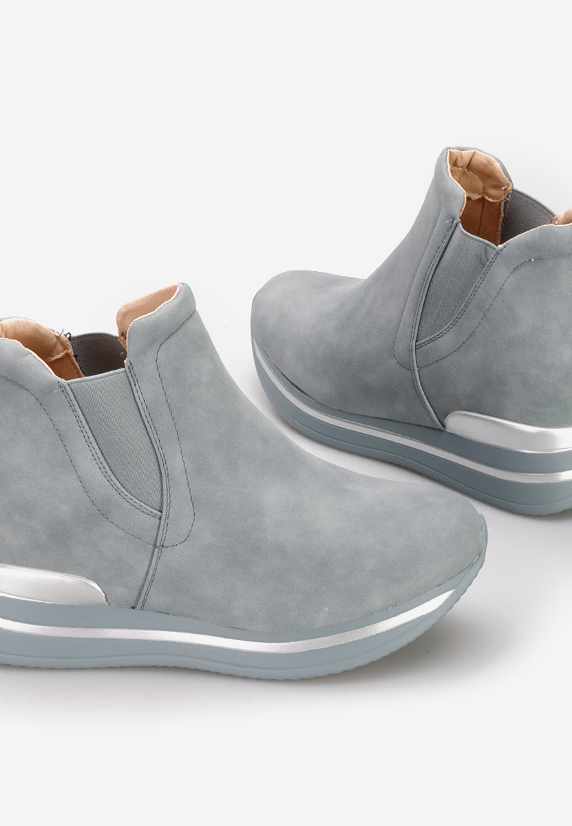 Sneakers cu platforma Sanera V2 albastri