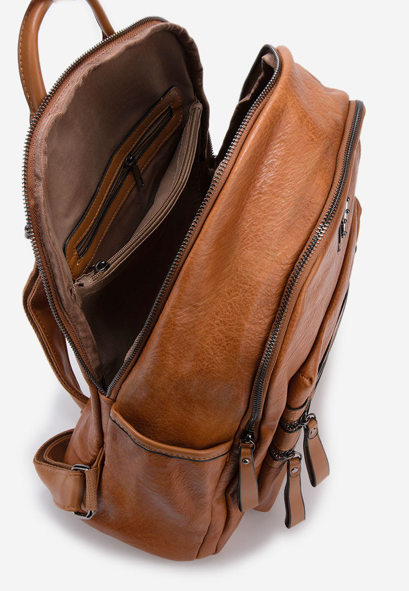 Rucsac dama Inessa camel