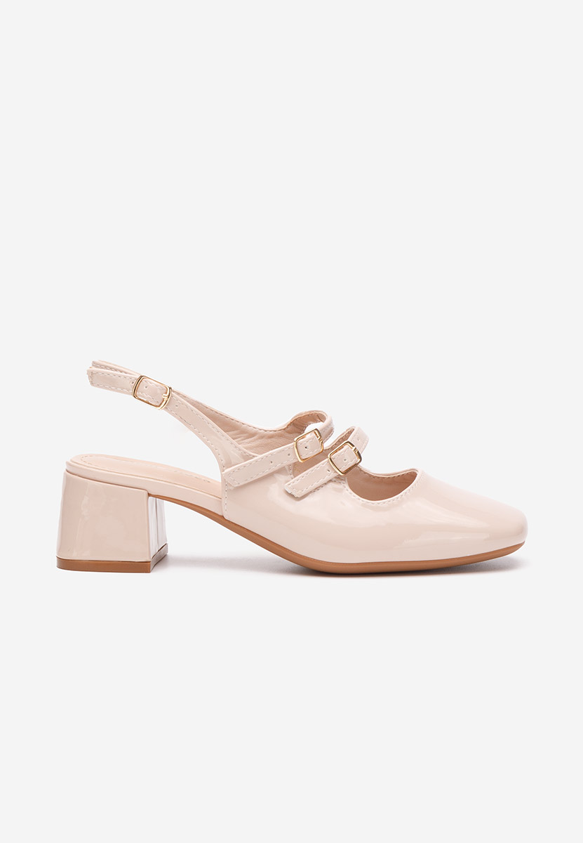 Pantofi slingback Sivida V2 nude