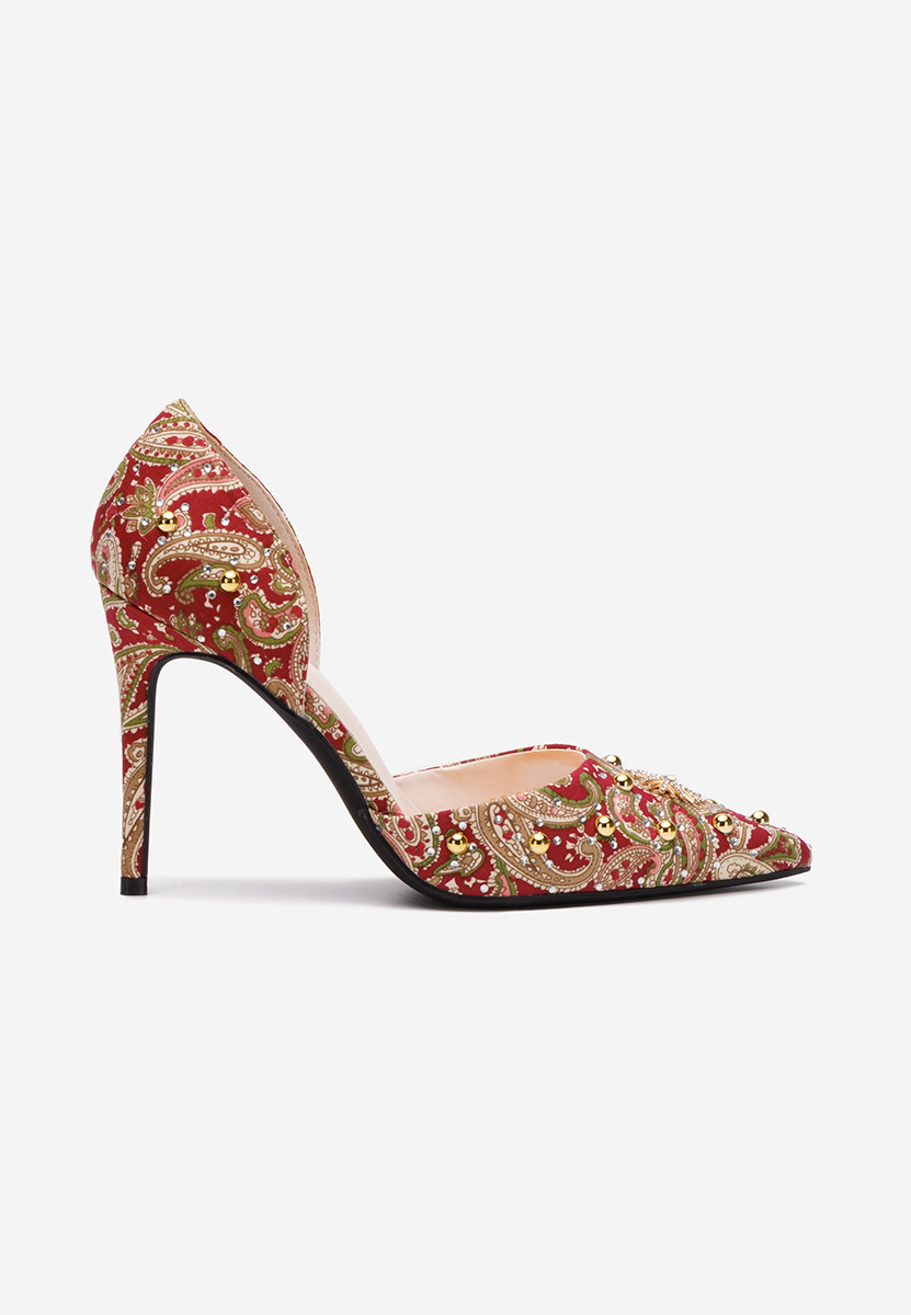 Pantofi stiletto Francesca rosii