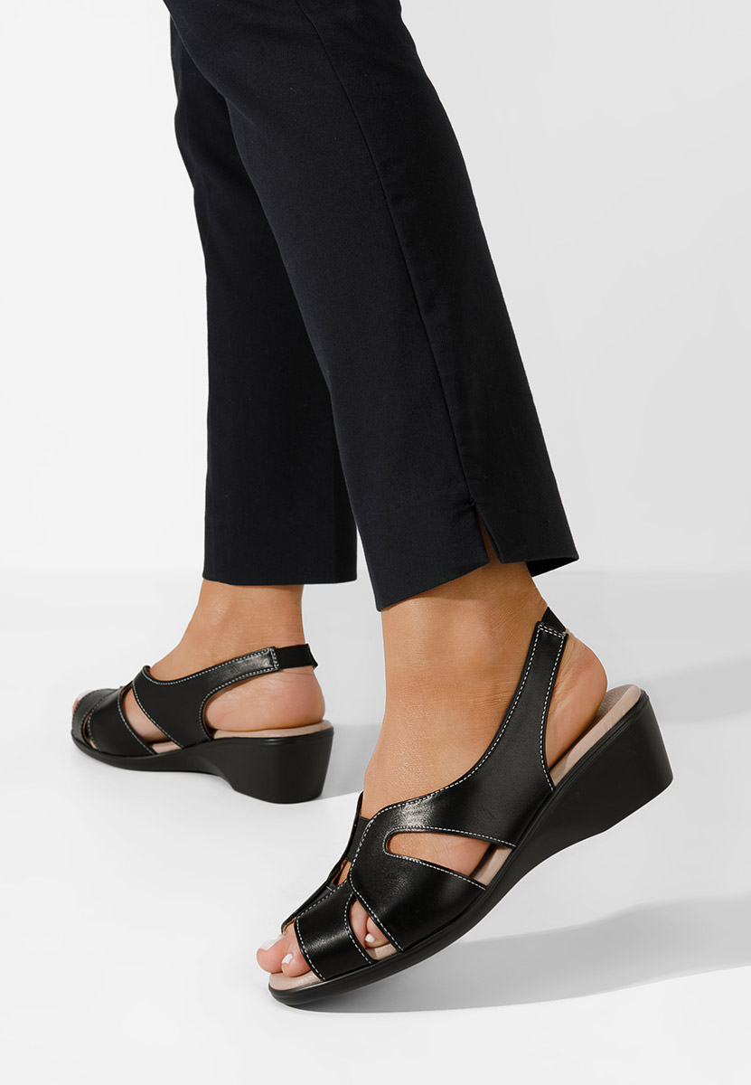 Sandale dama Laurella negre