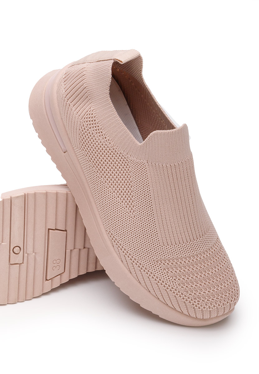 Tenisi dama Slip-On Palow roz