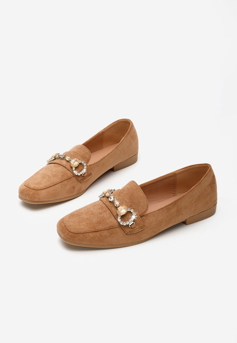 Mocasini dama Venea camel