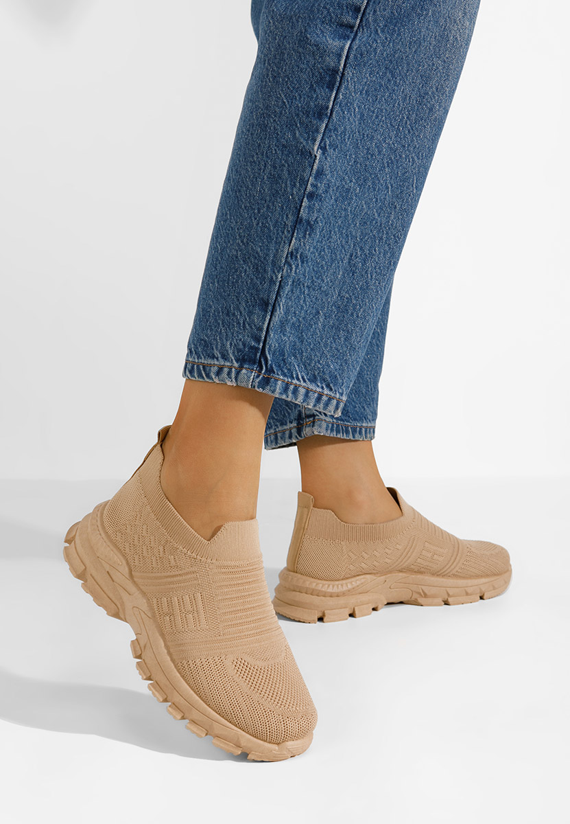 Tenisi Slip-on Katrine V2 camel