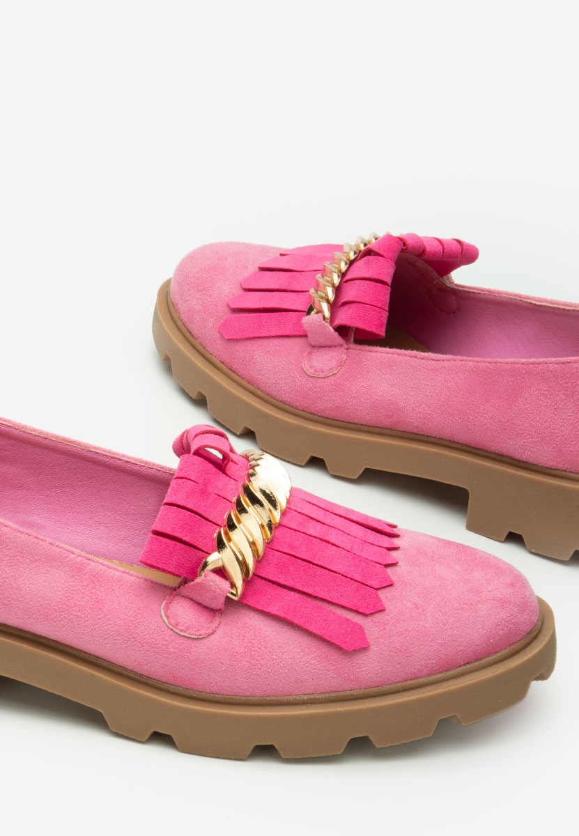 Mocasini dama eleganti Kanesha fucsia