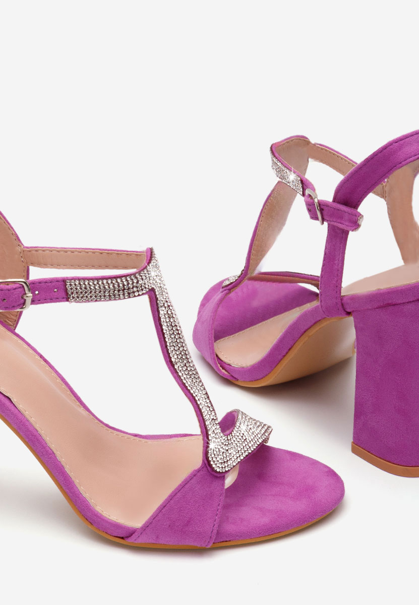 Sandale dama elegante Priscilla mov