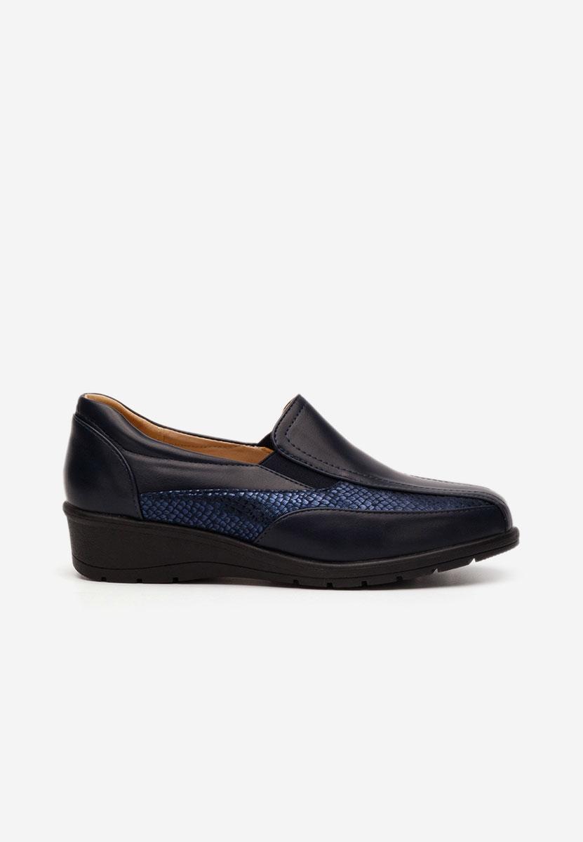 Mocasini dama Elettra navy