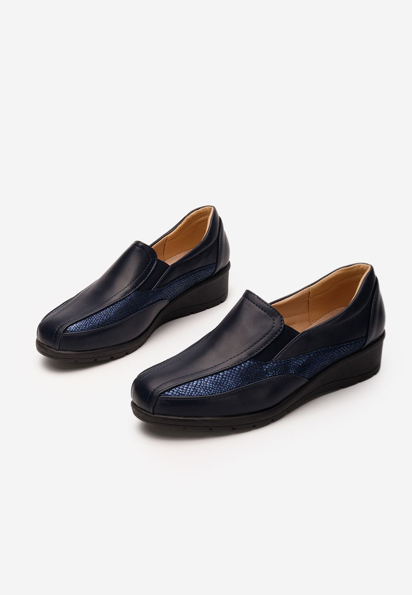 Mocasini dama Elettra navy