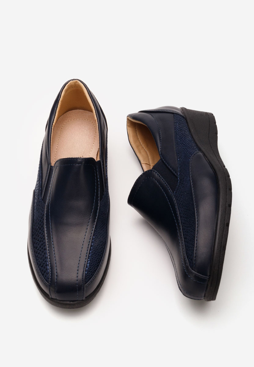 Mocasini dama Elettra navy