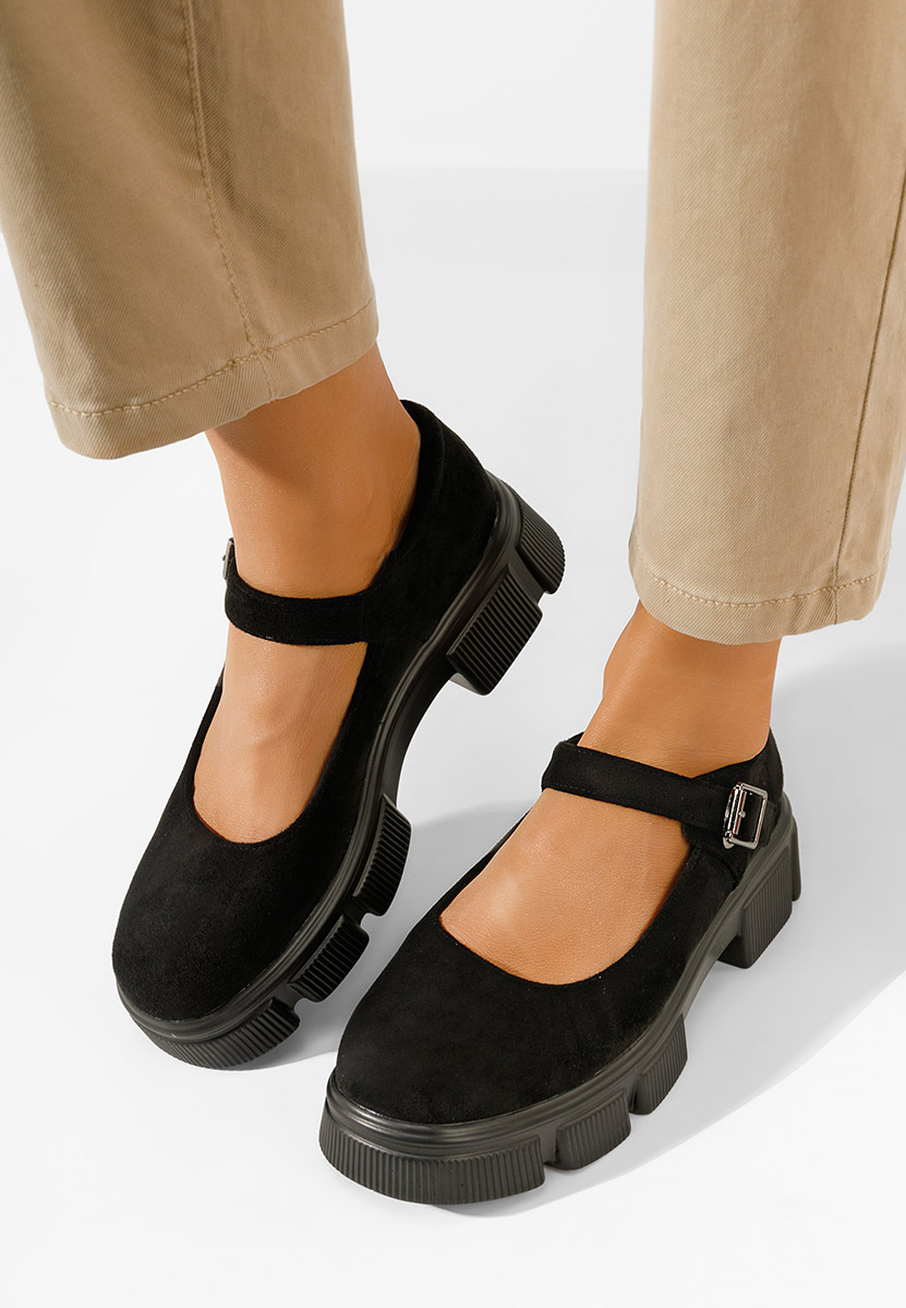 Pantofi cu platformă Calvina V2 negri