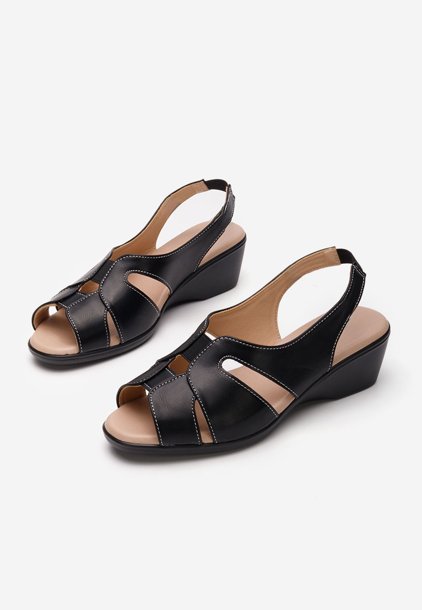 Sandale dama Laurella negre