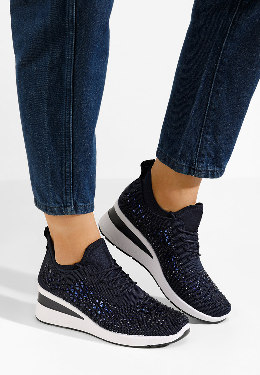 Sneakers cu platforma Keeley navy