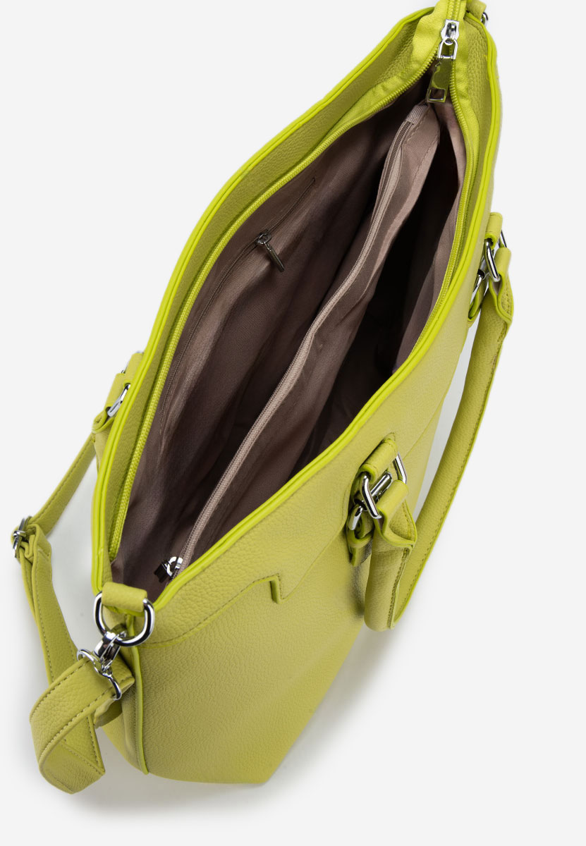 Geanta de mana Simonea lime