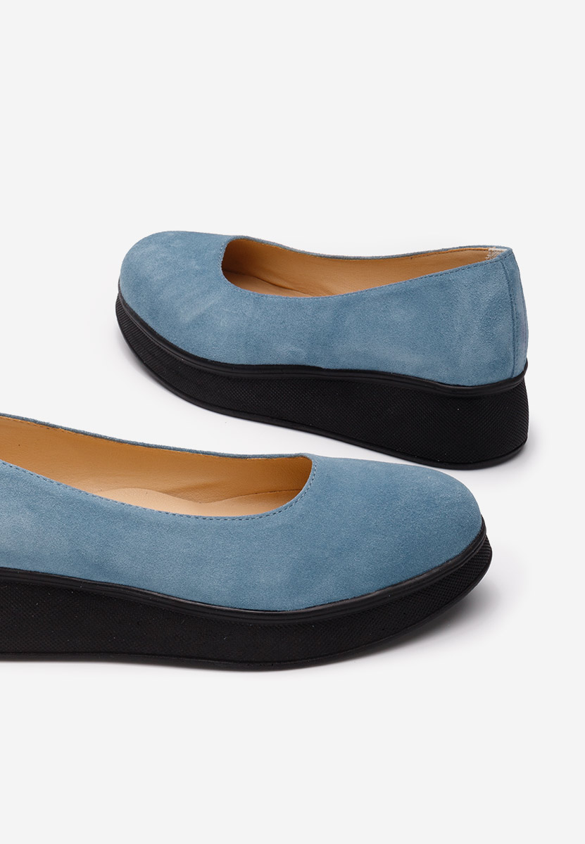 Pantofi cu platformă bleu Cantoria V2
