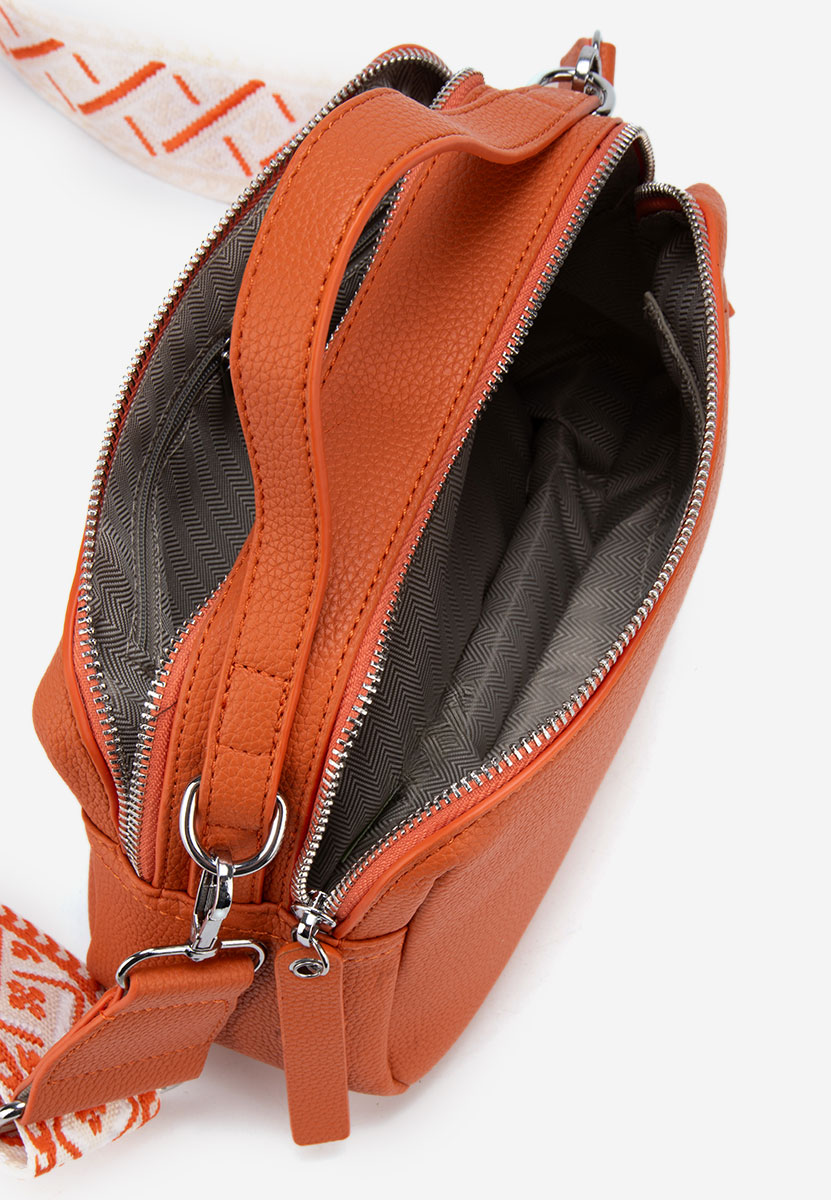 Geanta Crossbody Ryanna portocalie