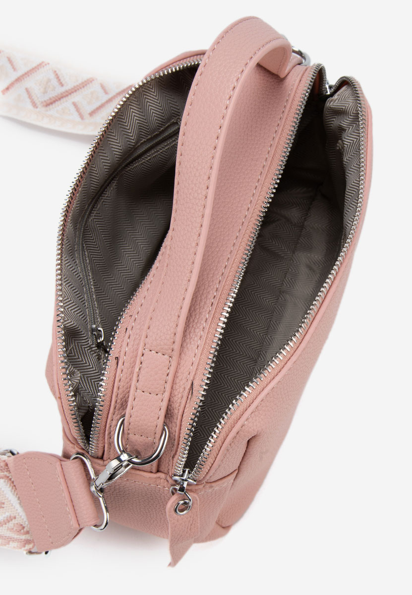 Geanta Crossbody Ryanna roz