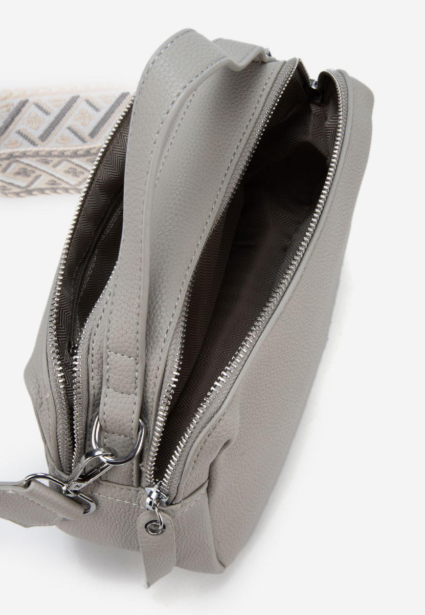 Geanta Crossbody Ryanna gri