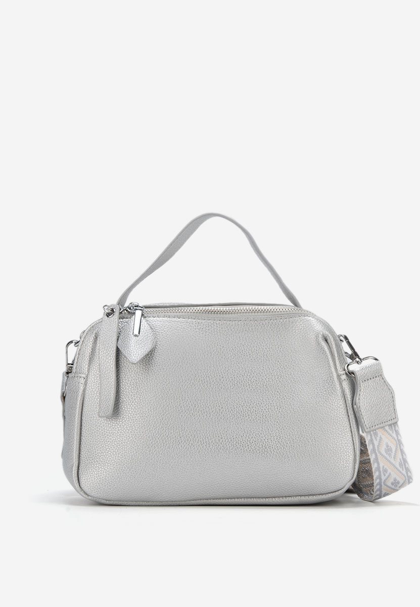 Geanta Crossbody Ryanna argintie