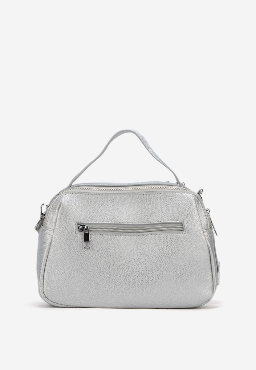 Geanta Crossbody Ryanna argintie