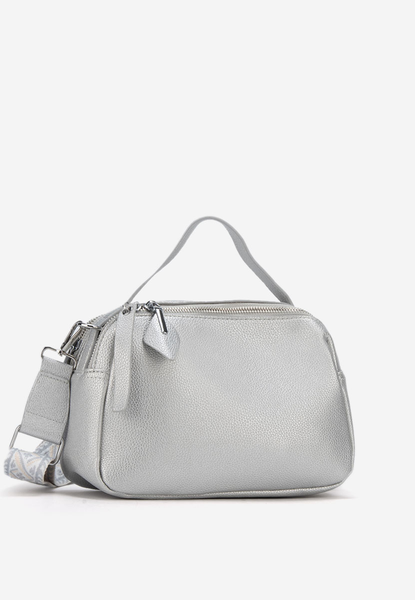 Geanta Crossbody Ryanna argintie