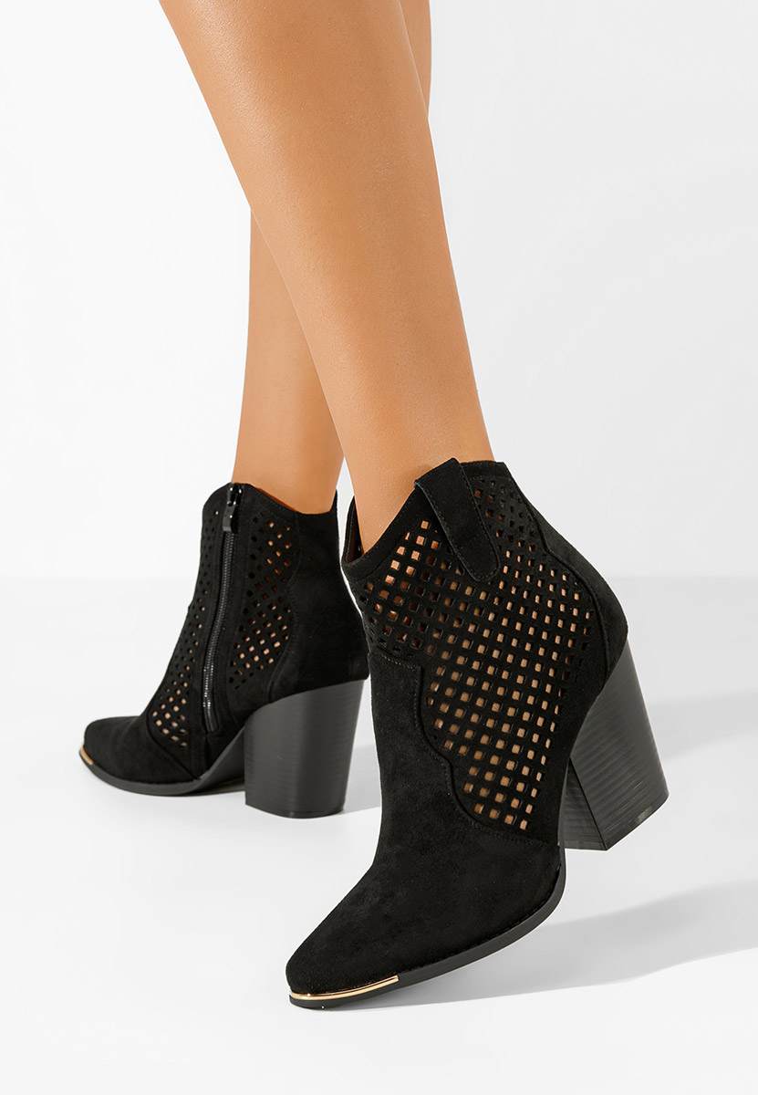 Botine de vara Marisia negre