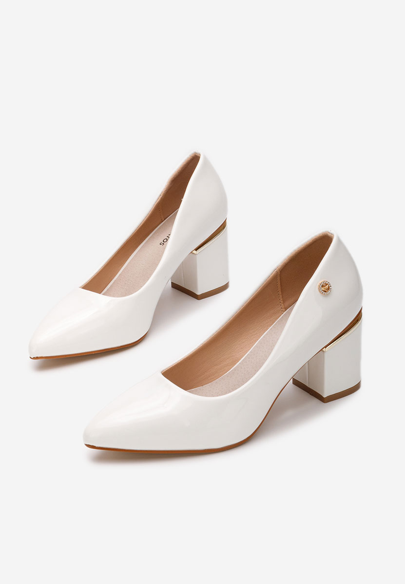Pantofi cu toc gros Nelia V3