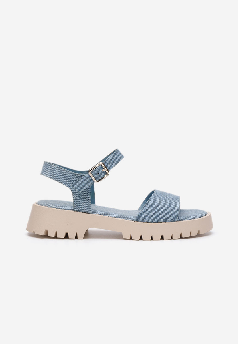 Sandale fara toc Subtea denim