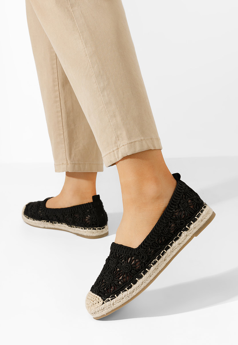 Espadrile dama Seinia negre