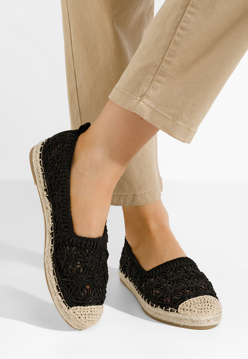 Espadrile dama Seinia negre