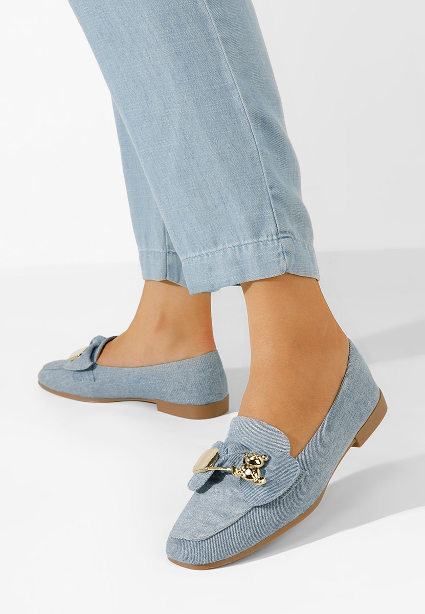 Mocasini dama Vitena denim