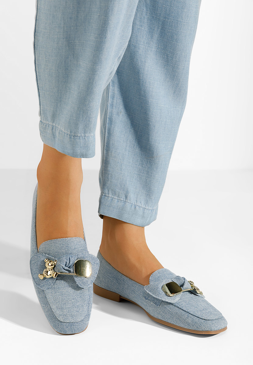 Mocasini dama Vitena denim