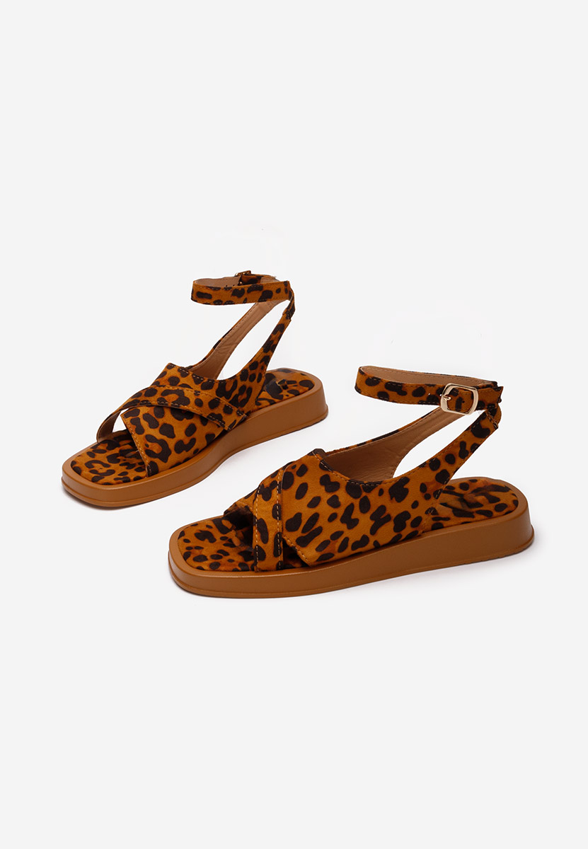 Sandale dama Abigna leopard