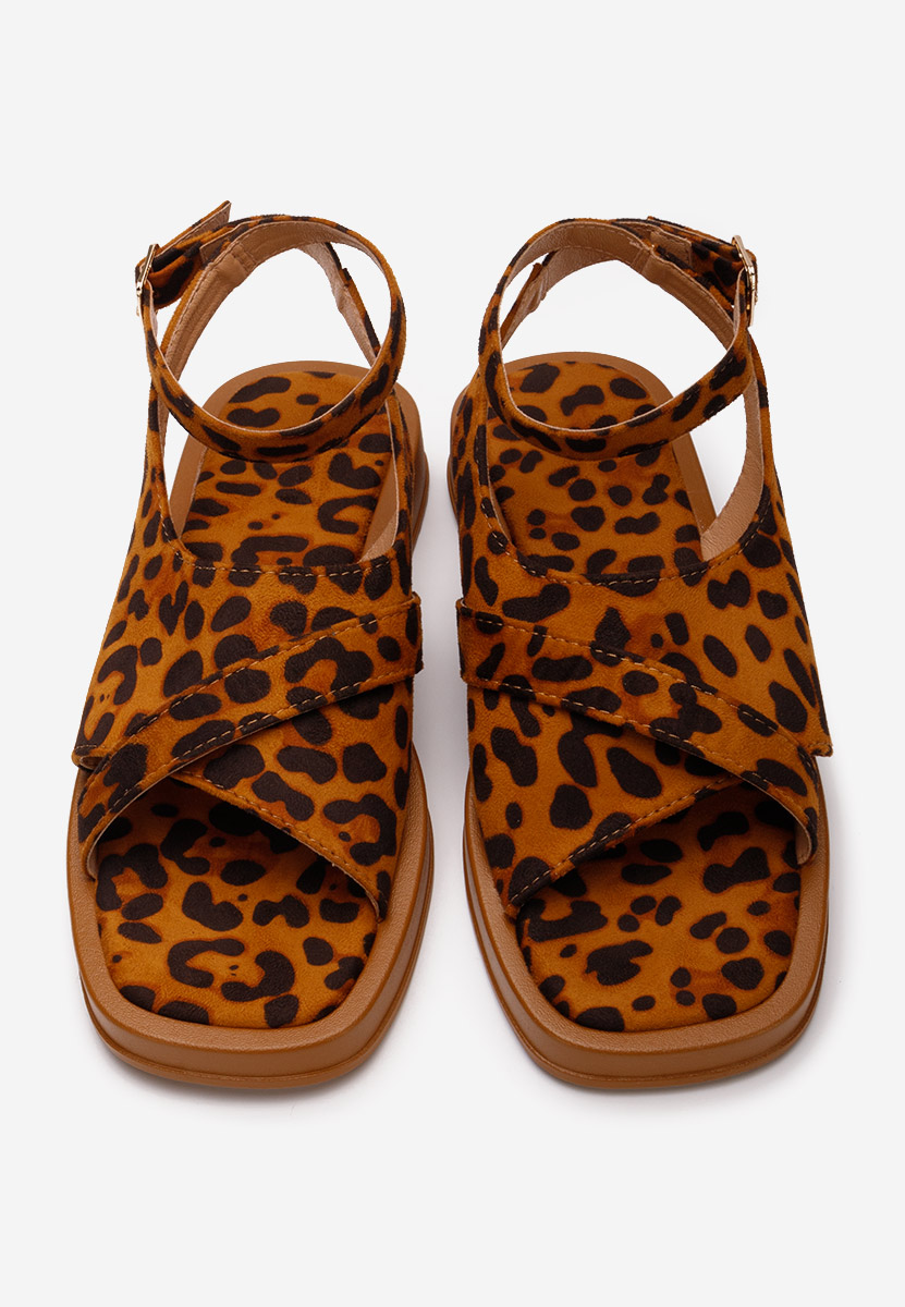 Sandale dama Abigna leopard