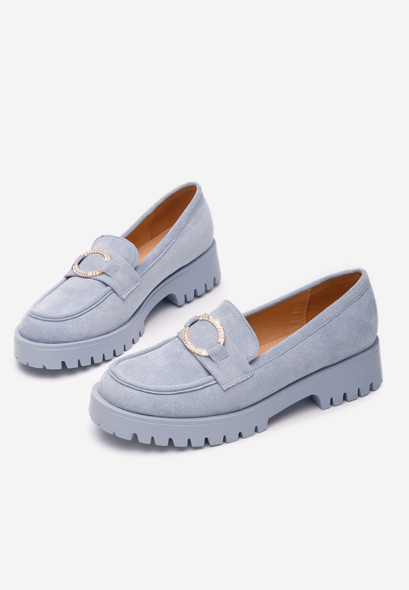 Mocasini dama eleganti Ziria bleu