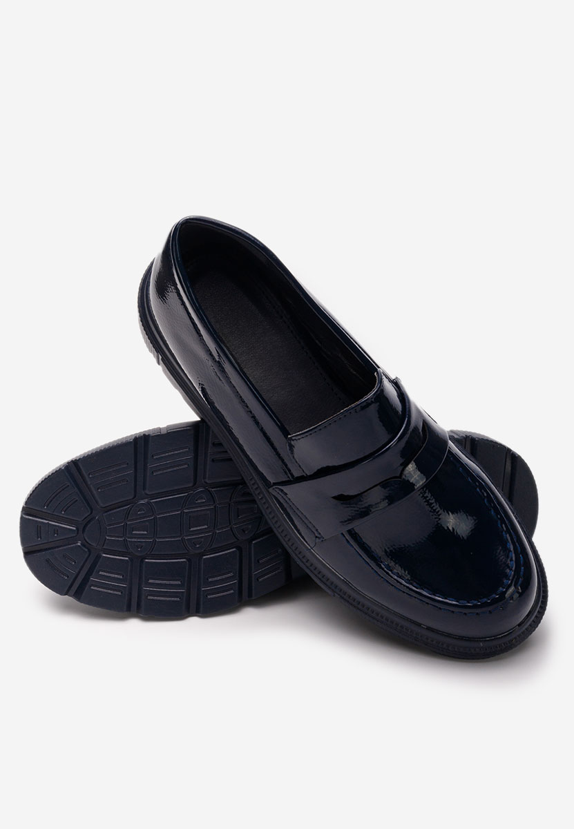 Mocasini dama lacuiti Flira navy