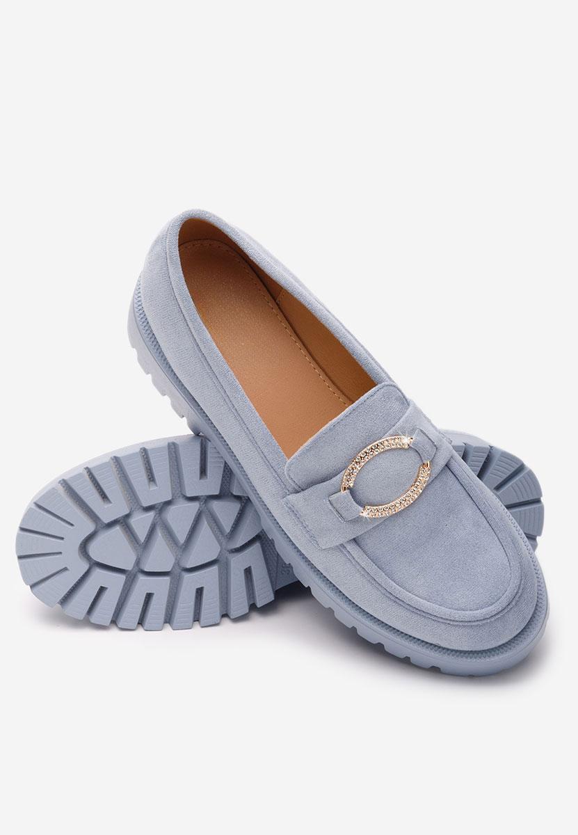 Mocasini dama eleganti Ziria bleu