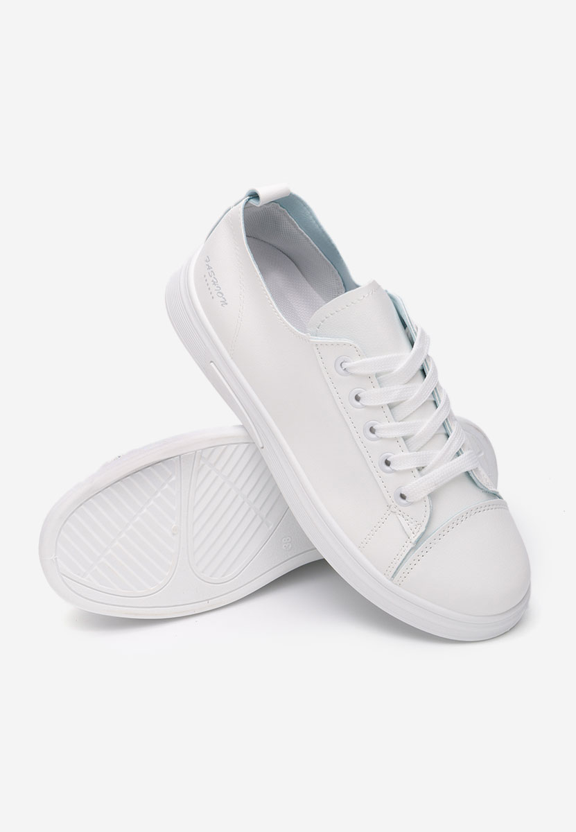 Sneakers dama Permea albi