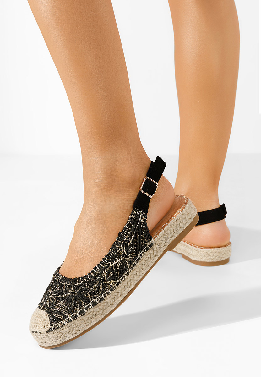 Espadrile dama Maripia negre