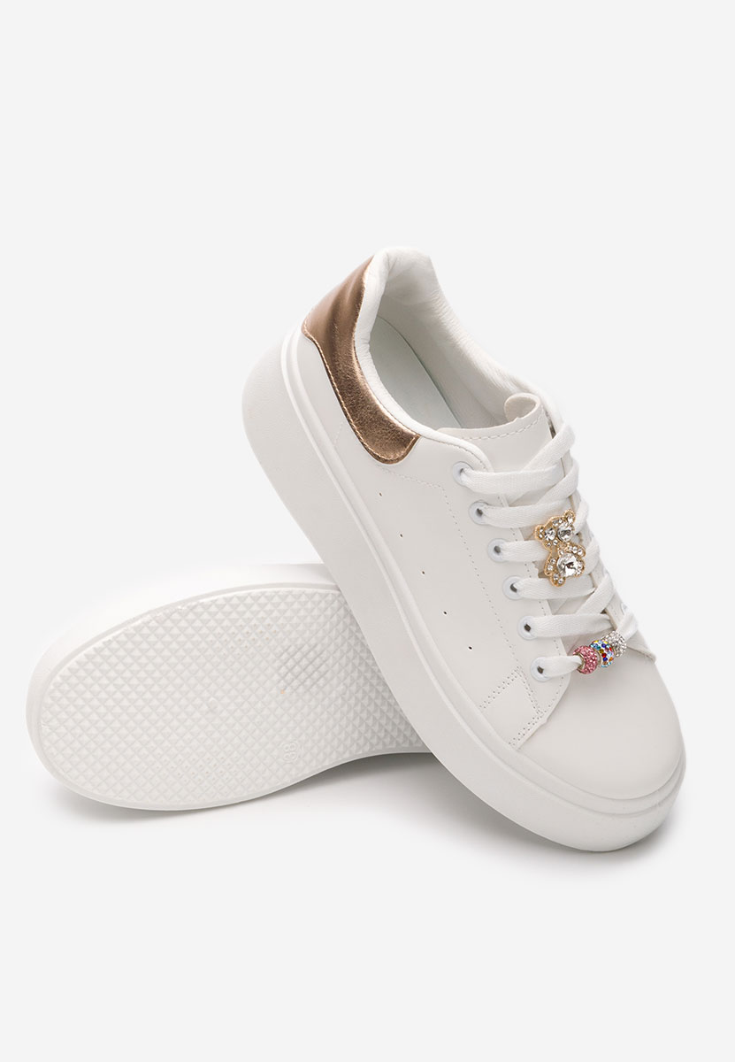 Sneakers cu platformă Keyia V3 albi