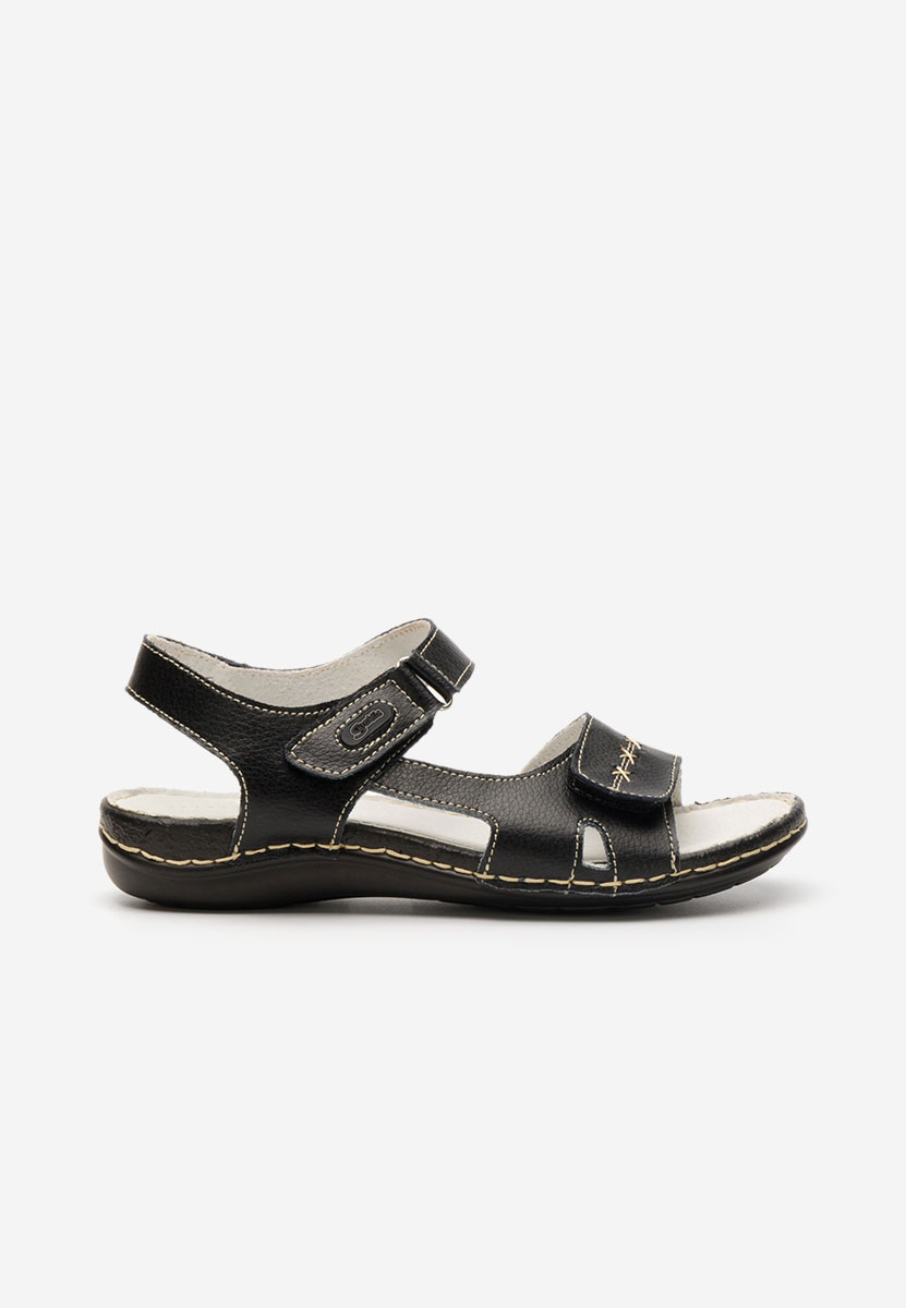 Sandale dama piele Suredelle negre