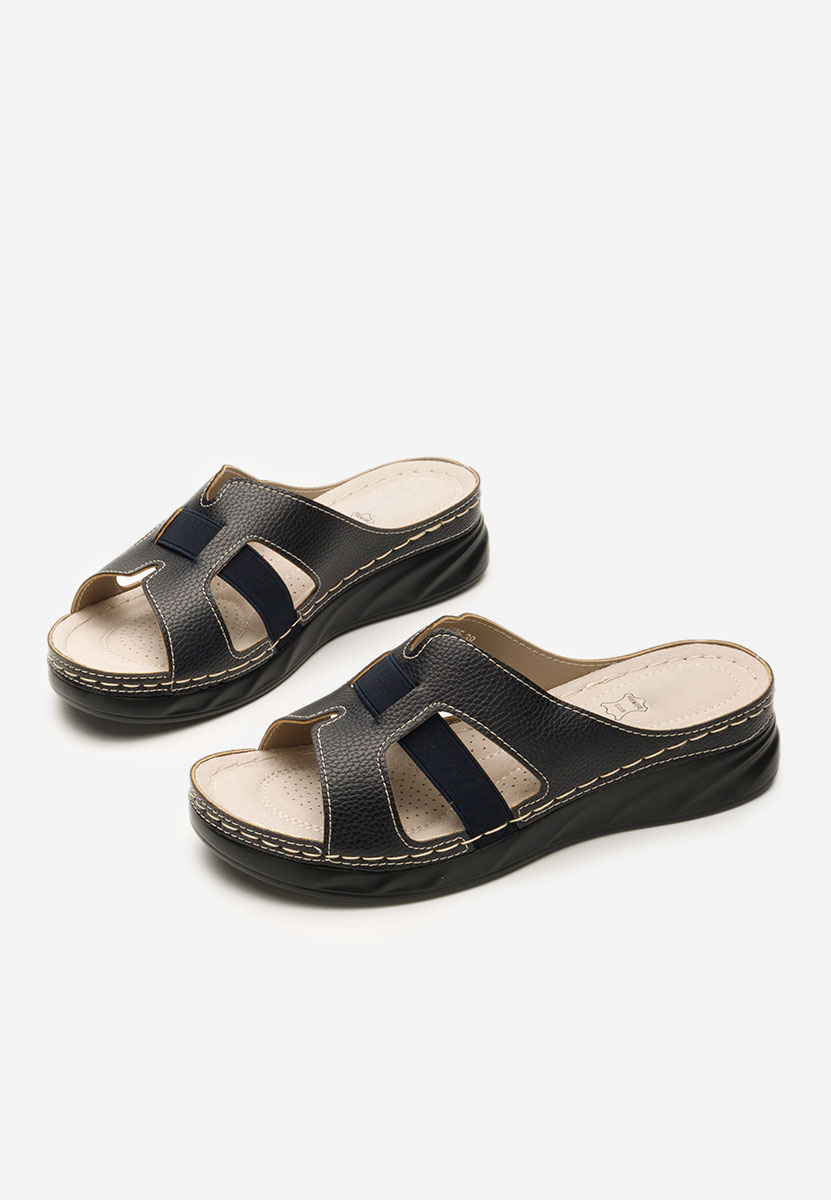 Papuci cu talpa ortopedica Lonnia navy