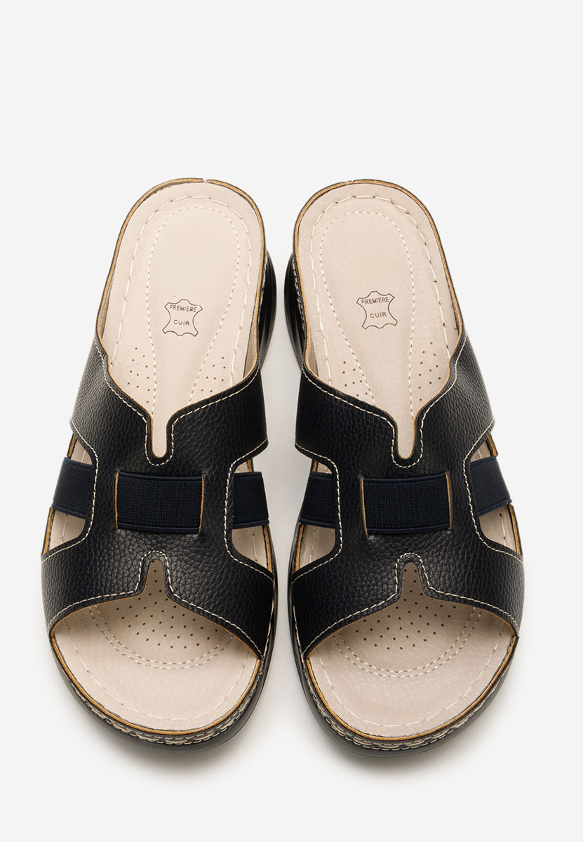 Papuci cu talpa ortopedica Lonnia navy