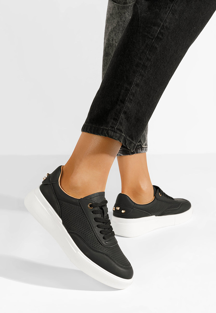 Sneakers cu platformă Hessa negri