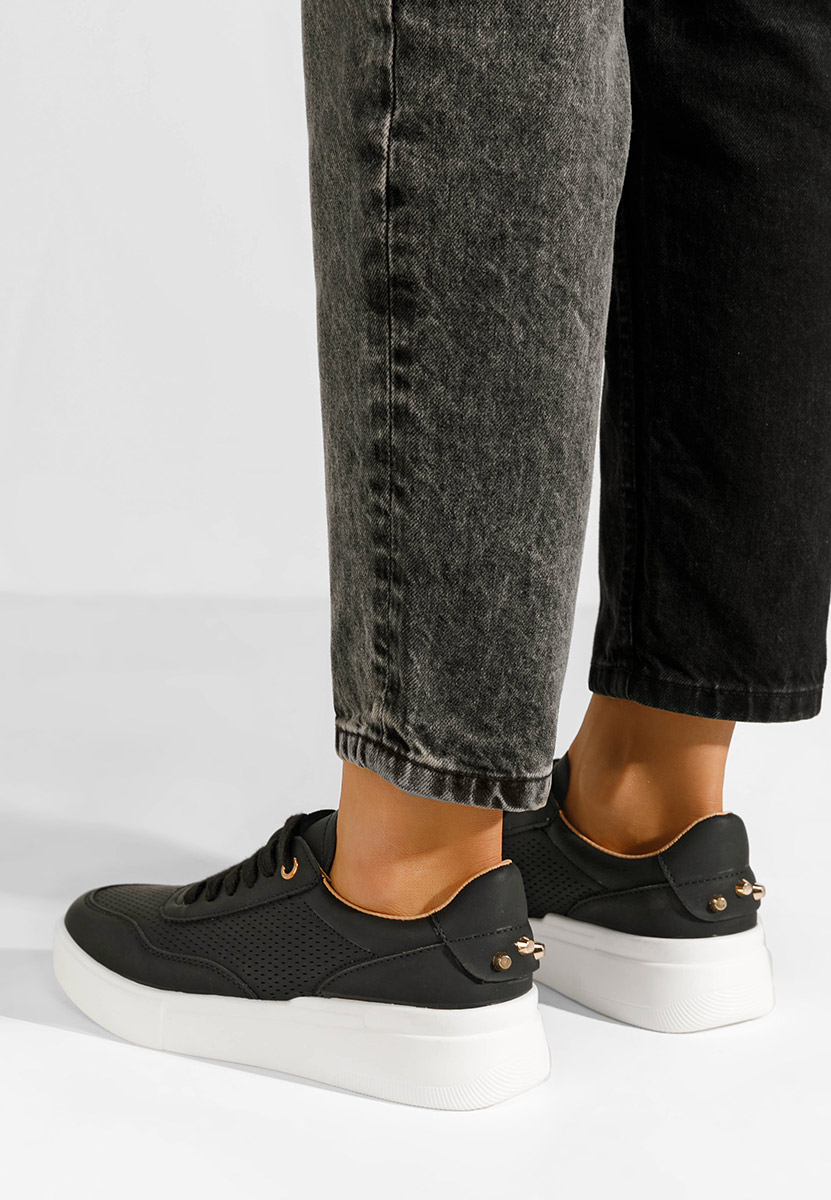 Sneakers cu platformă Hessa negri