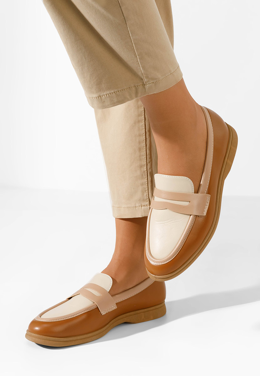 Mocasini dama Sedona camel