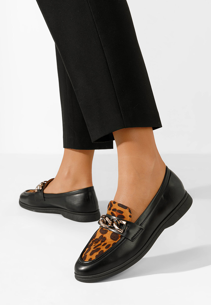 Mocasini dama Eroche leopard