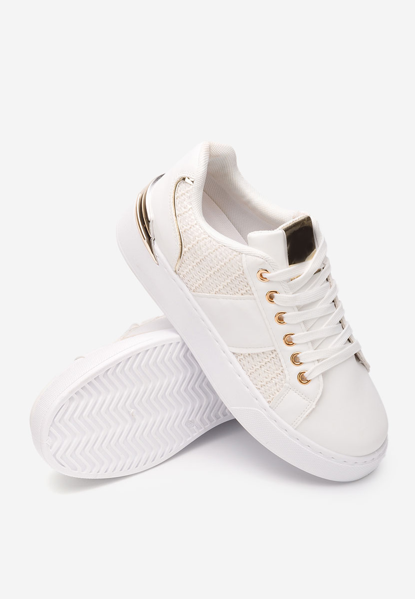 Sneakers dama Benita albi